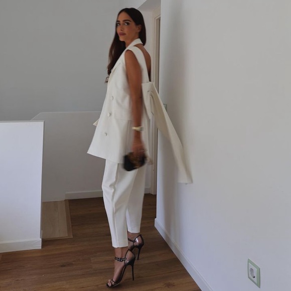 NWT Zara Limited Edition Bow Sleeveless Dress - Picture 15 of 16